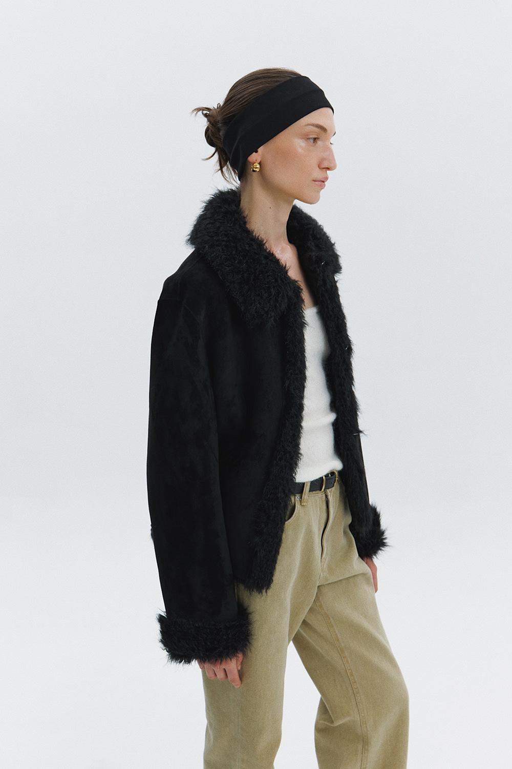 Ida Mustang Jacket in Black