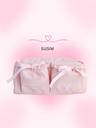 수심 Pink Ribbon Pen Case 핑크 리본 필통 키치 y2k 가방 다꾸 파우치