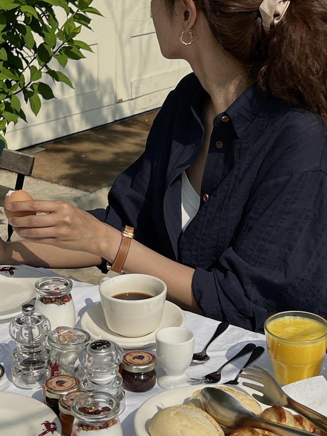 [OF]Cotton Stripe Shirt (2color)