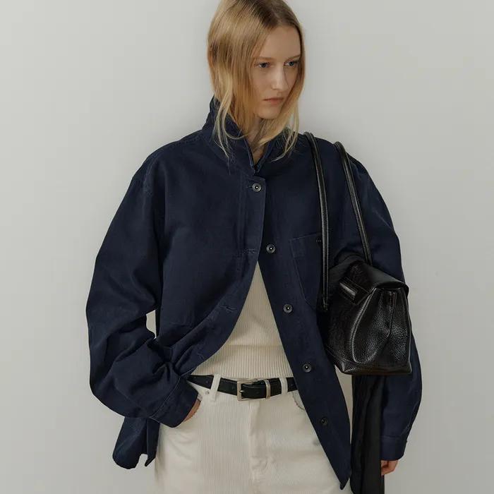 [4th 2/24 예약 발송 ] Tuga chore work jacket (Navy)