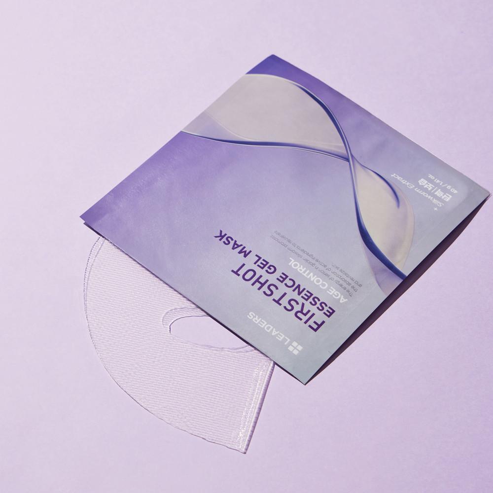 [5매] 리더스 퍼스트 샷 에센스 겔 마스크 에이지 컨트롤