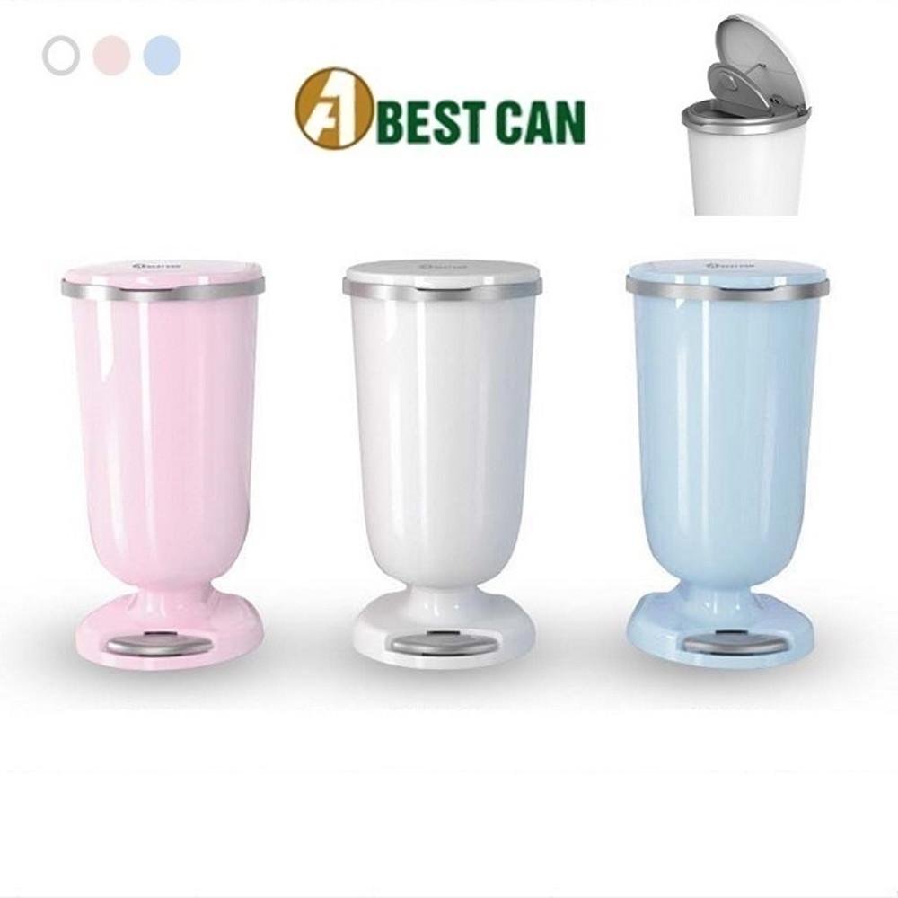 [베스트캔 베베] 5중냄새차단 휴지통 쓰레기통 20리터 음식물 화장실 10L종량제분리수거
