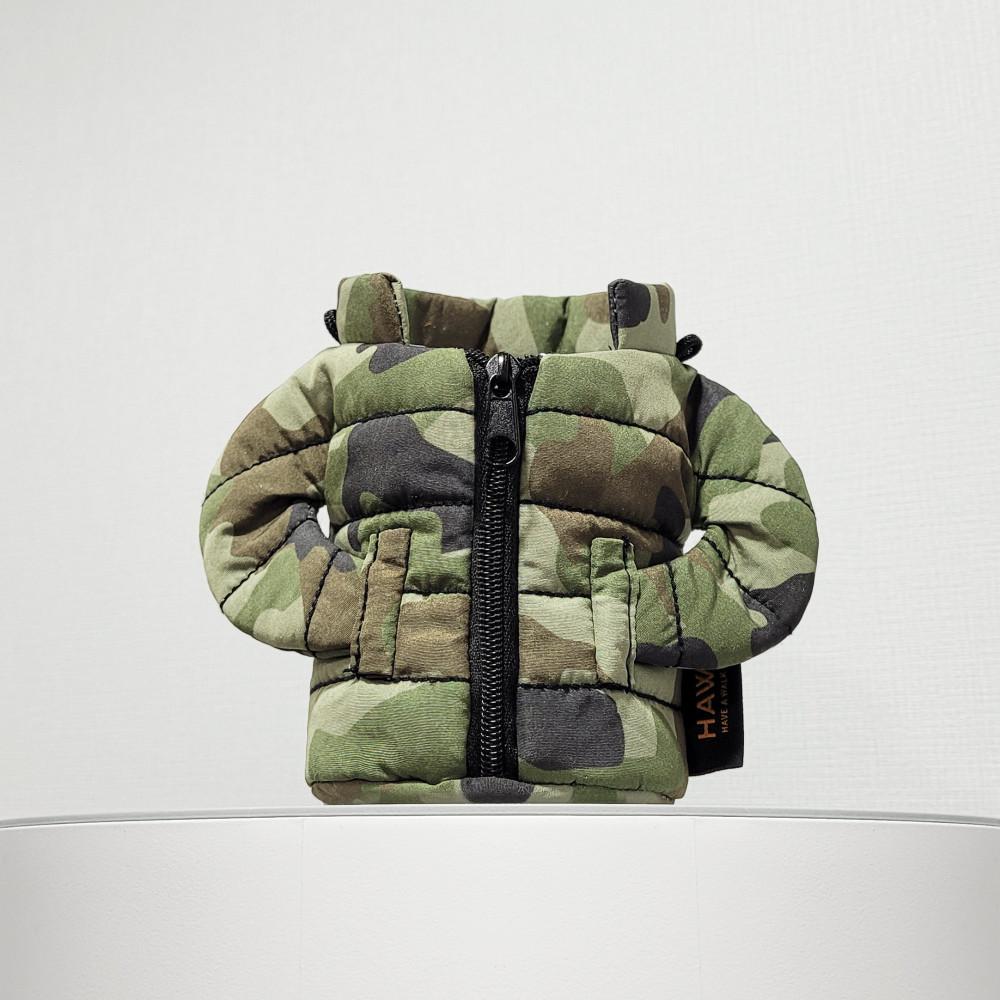 하우캔쿨러 카모 캔홀더 맥주캔쿨러 맥주홀더 카모패딩 감성캠핑 맥주패딩