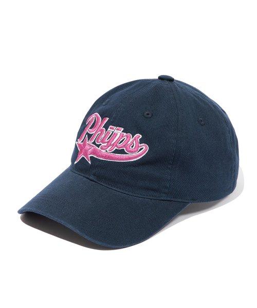PHYPS® STAR TAIL LOGO CAP NAVY