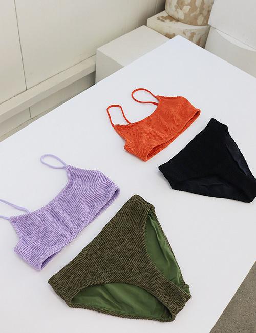 wrinkle top bikini
