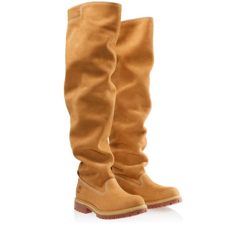 Timberland x Telfar Tall Pull On Boot - Wheat
