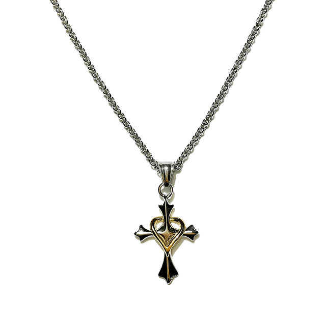 Protect me necklace / 써지컬 십자가 목걸이