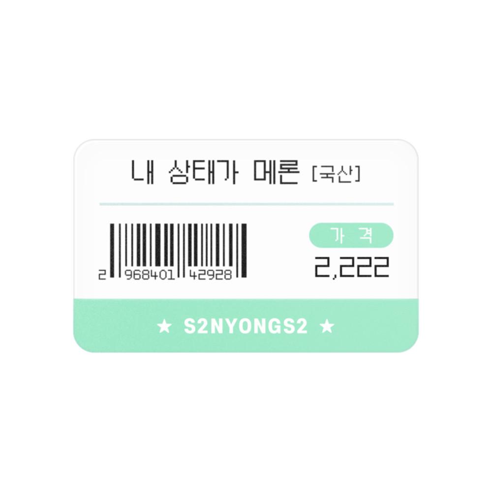 내 상태가 메론 머리핀&브로치