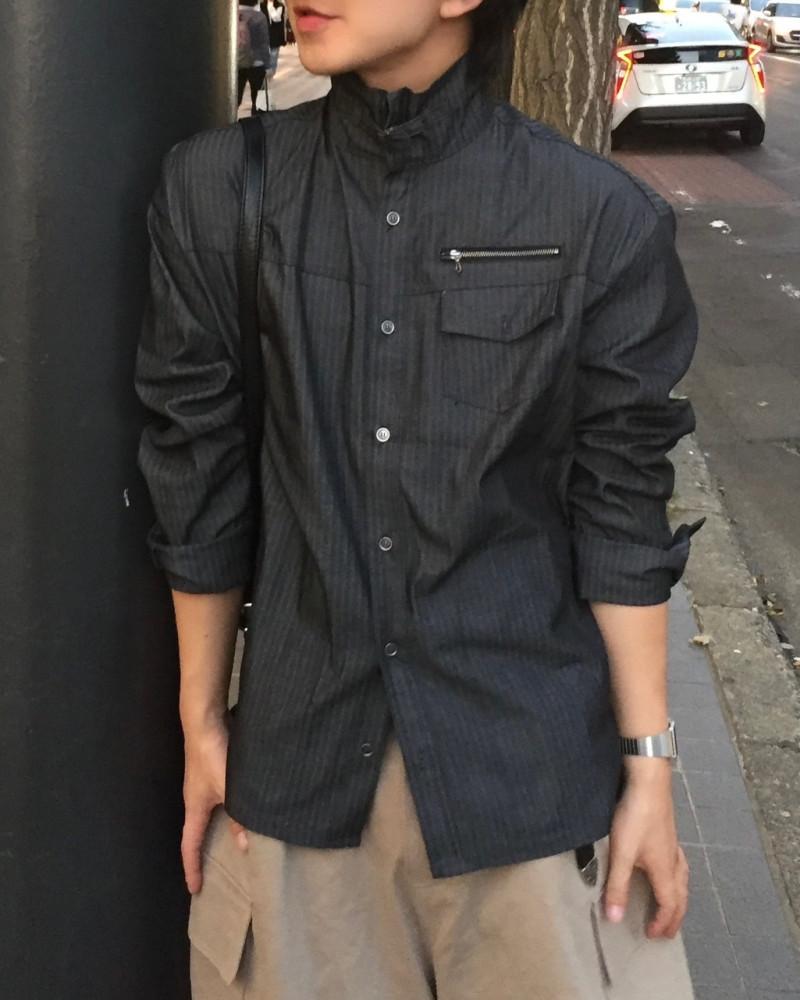 헤링본 웨스턴 셔츠 자켓 2C