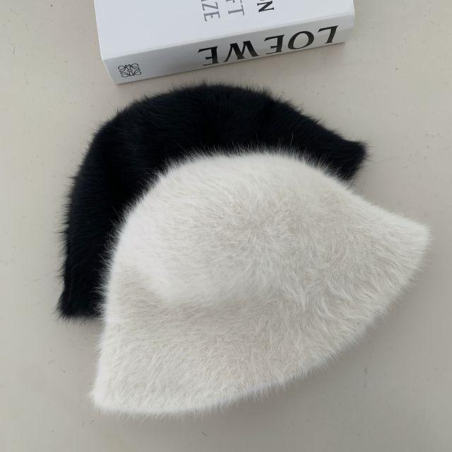 [퀄리티굿!] 앙고라 벙거지 버킷햇_코튼로그