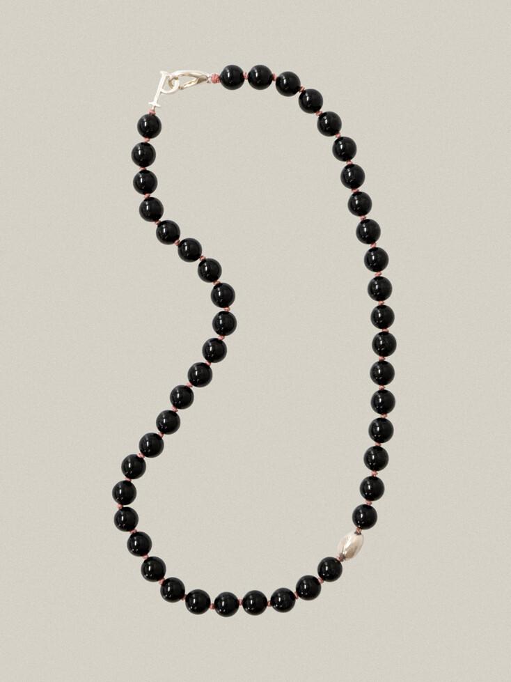 Black Pebble Neacklace