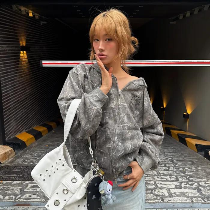 [11TH RESTOCK] SYMBOL REAL TREE HOODIE ZIP UP