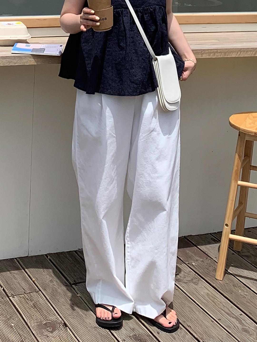 daily cotton banding pants (3color) 주문폭주!