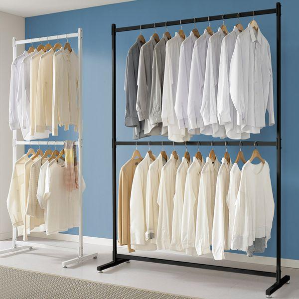 [집꾸핫딜]스틸 2단 행거 4종/ 옷걸이 행거