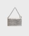 p.b chain card wallet (silver)