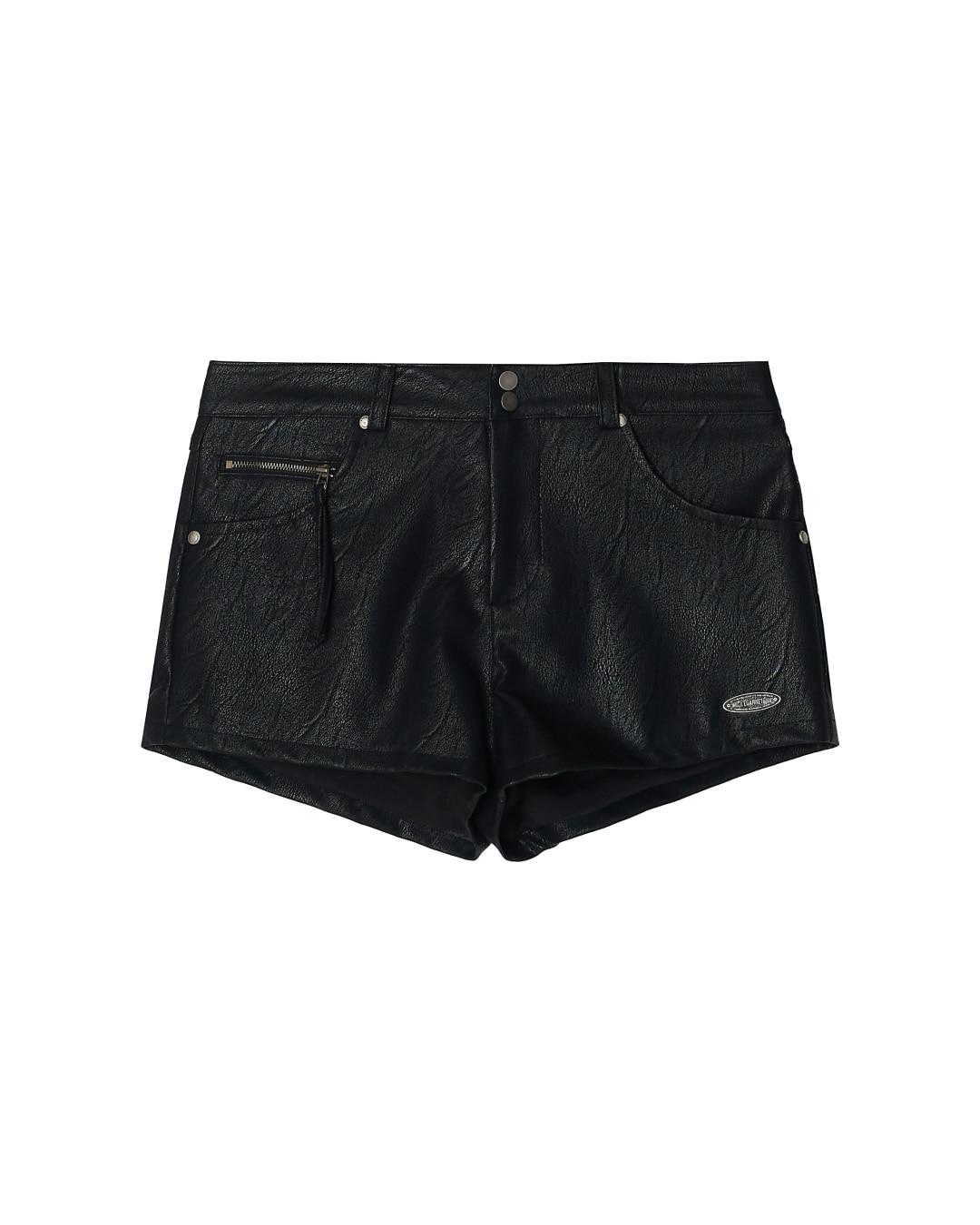 CRUNKY LEATHER SHORT