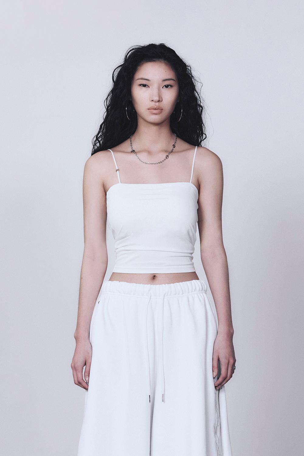 Bra Cap Camisole [ White ]