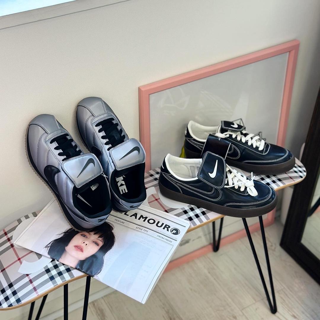 NIKE CORTEZ SE MTLC COOL GREY