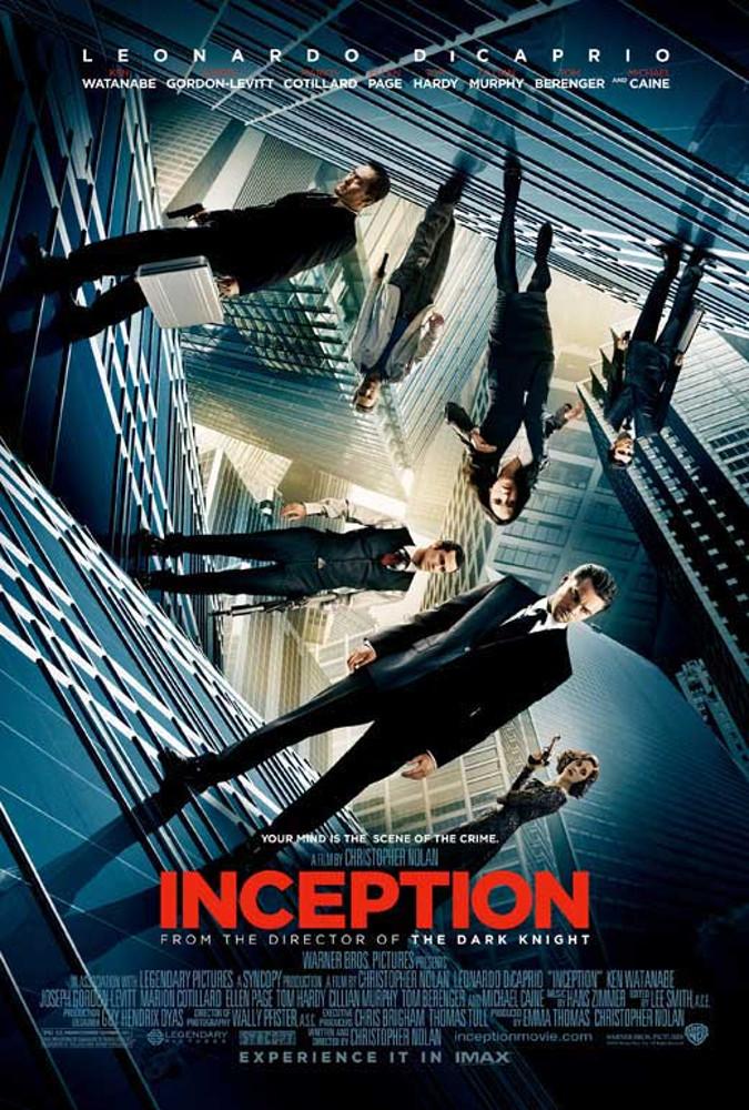 [수입 극장용 대형포스터] 인셉션 (27x40인치, Inception)