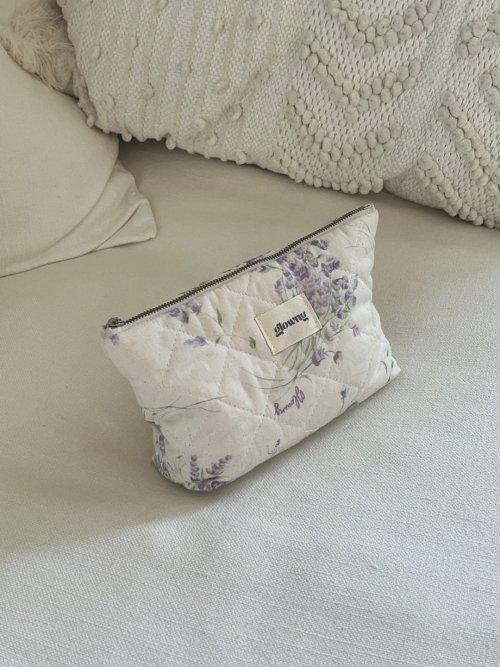 BLOOM POUCH-LAVENDER