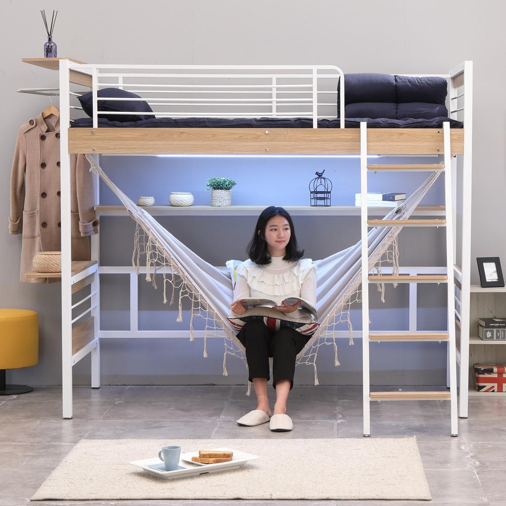 북카페W벙커침대 철제벙커침대 기숙사 게스트하우스