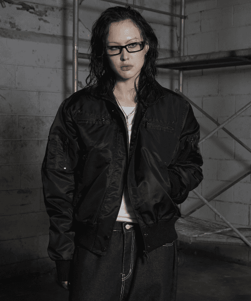 MA-1 BOMBER JUMPER BLACK