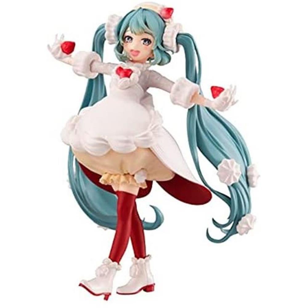 보컬로이드 하츠네 미쿠 피규어 딸기 쇼트