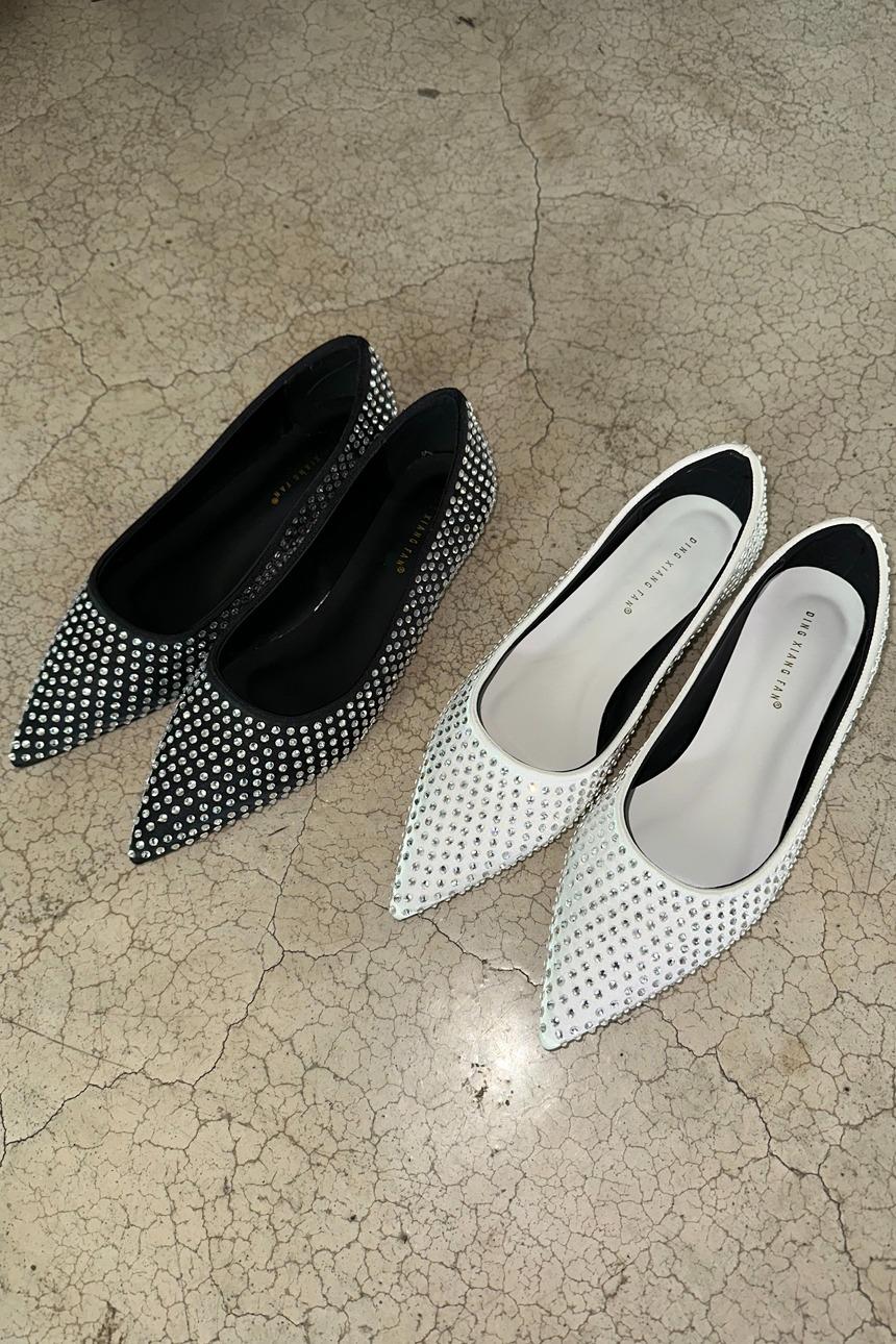 Swaroshatin Cubic Flat Shoes (2color)