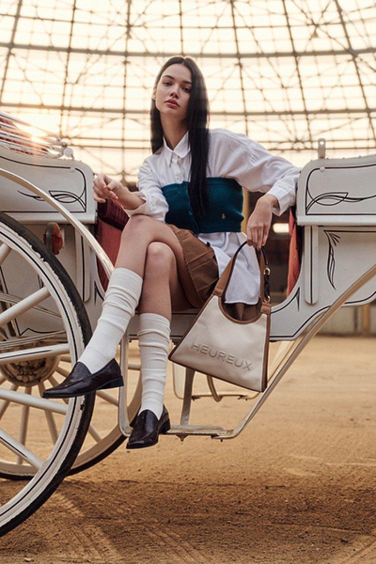 보야지(Voyage) BCI 코튼 토트백 Ivory