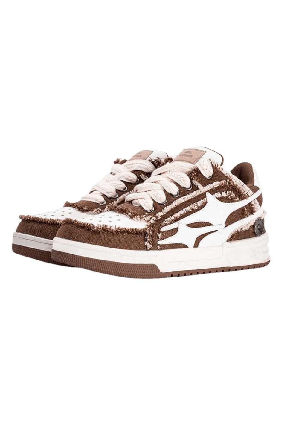 Shattered Meteor Low Top Sneakers - US 3.5 MEN/US 5 WOMEN=IT 35 / Brown / Unisex