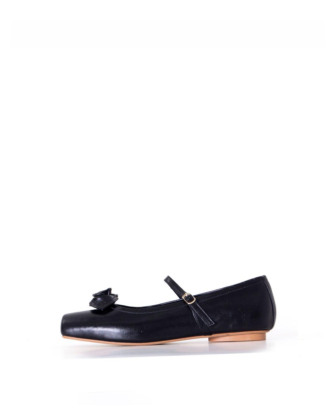 HOLIDAY Ballerina Flats - BLACK