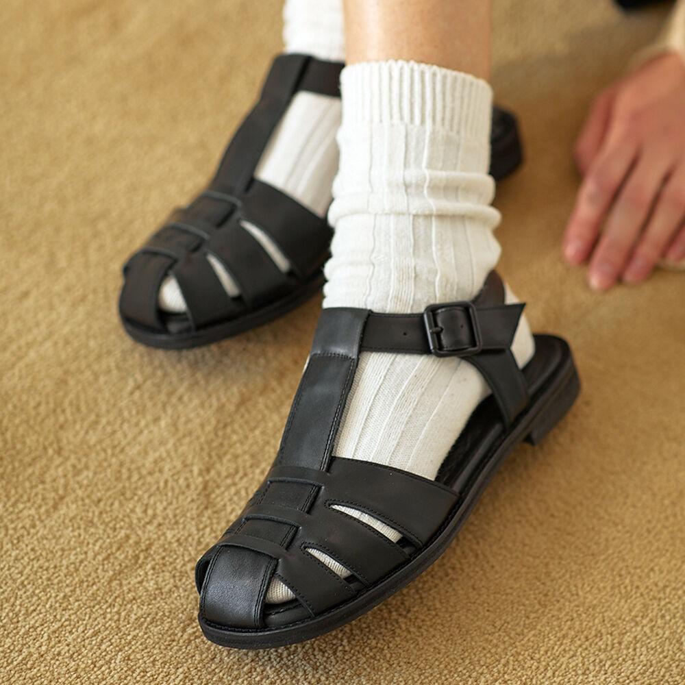 BLS21001 FISHERMAN SANDAL BLACK