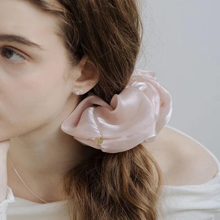 HTY030 Chiffon softy scrunchie