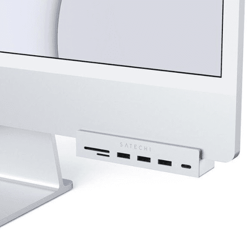 사테치 USB C타입 6in1 24인치 아이맥 클램프 멀티 허브