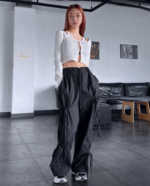 키치 유니크 로프팬츠(2color)