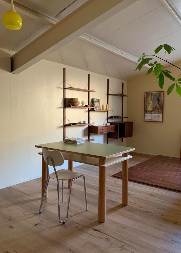 [ 언커먼하우스 ] 대물림 쁘띠 테이블(Olive)