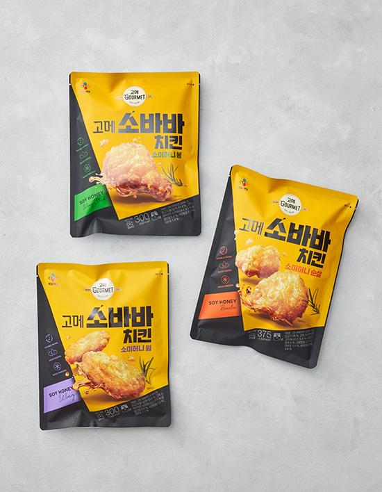 [고메] 소바바치킨 소이허니 3종
