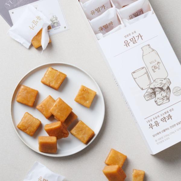 수제 우유 약과