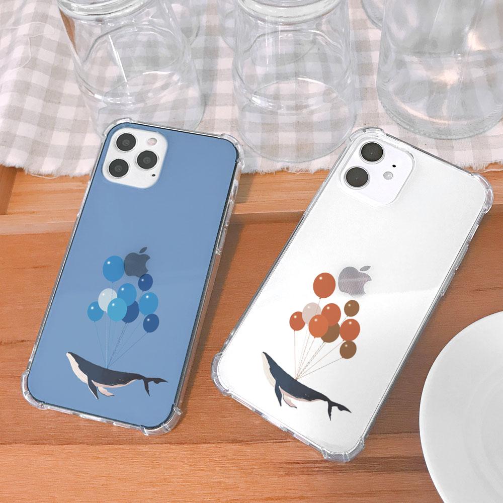 세상에서 하늘고래 방탄케이스 갤럭시 S21/S21+/S20 울트라 플러스 노트 20/10