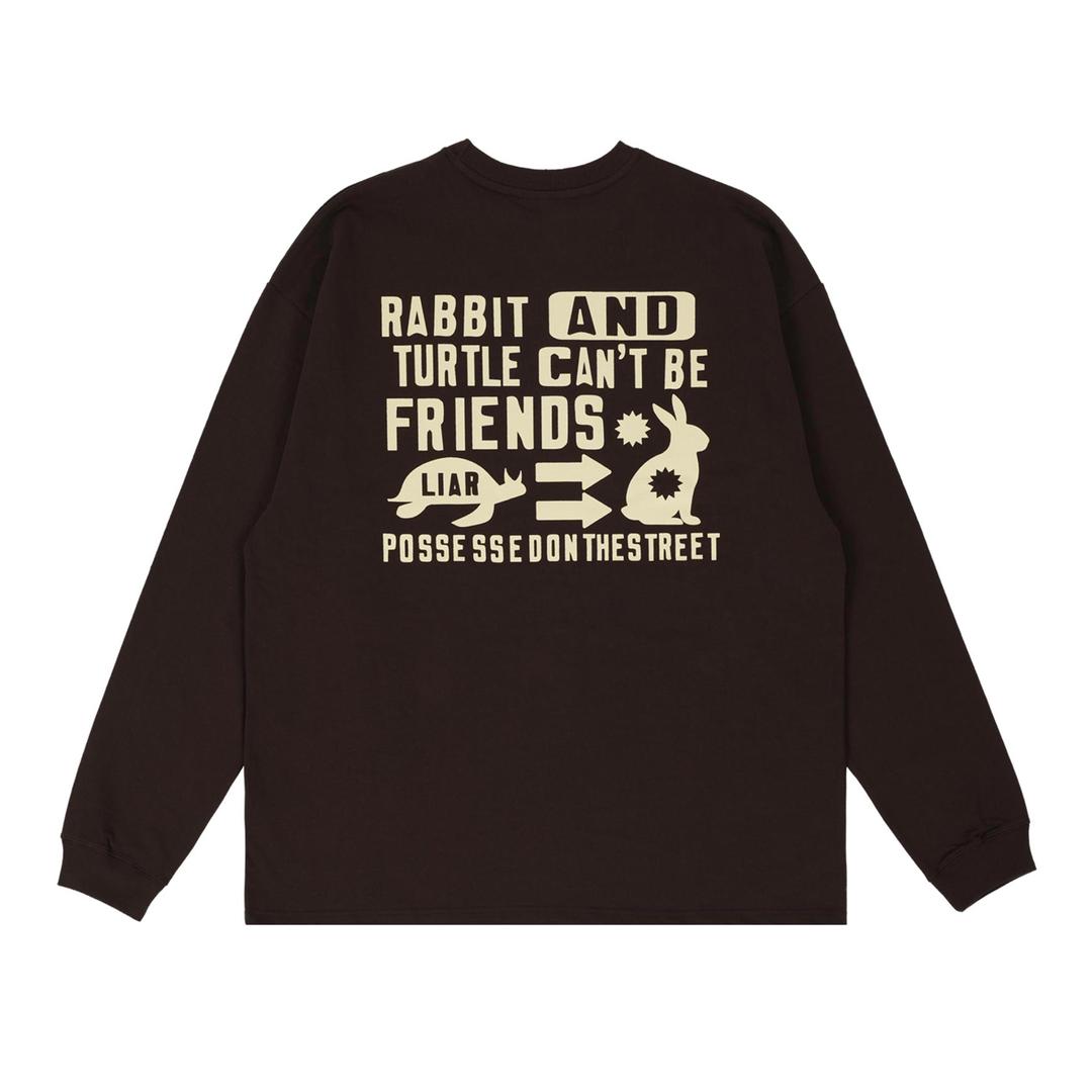 HARES LIVER LONG SLEEVE (BROWN)