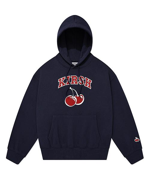 아치 로고 체리 후드 KS [네이비]