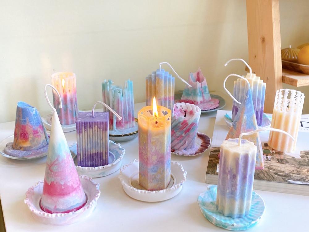 하우올리 소우주 캔들 천연소이 오브제 CANDLE 인테리어 향초