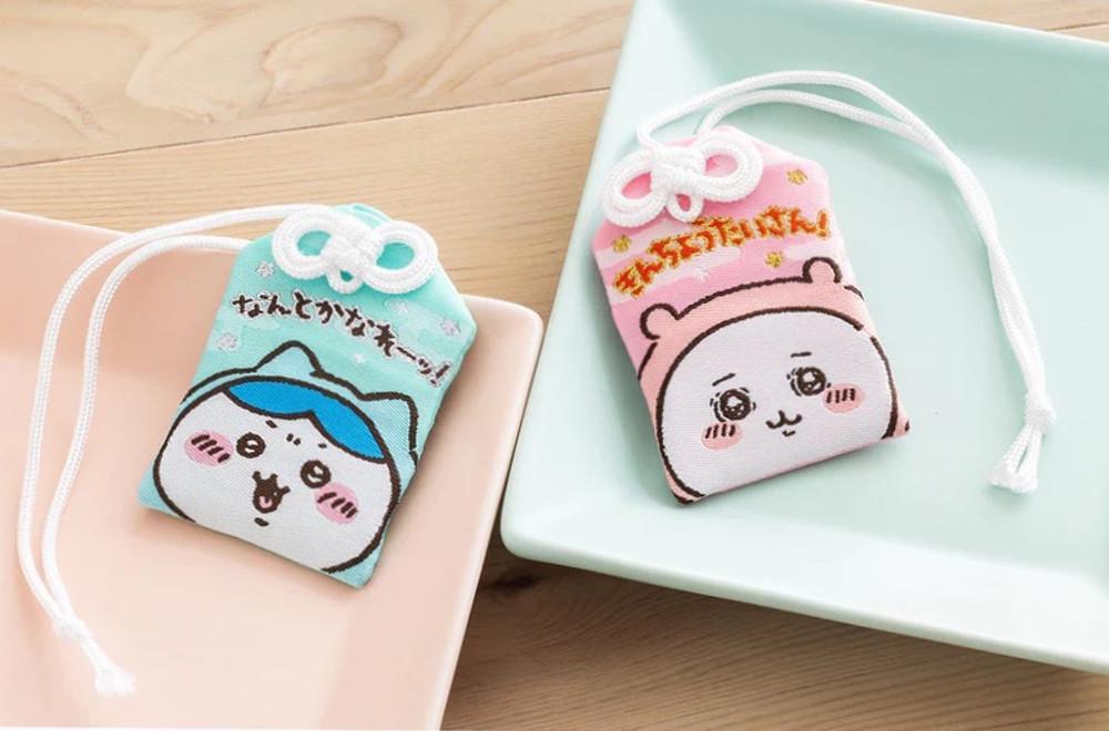 예약배송❤️먼작귀 나가노 치이카와 하치와레 오마모리 부적 키링 열쇠고리 키홀더