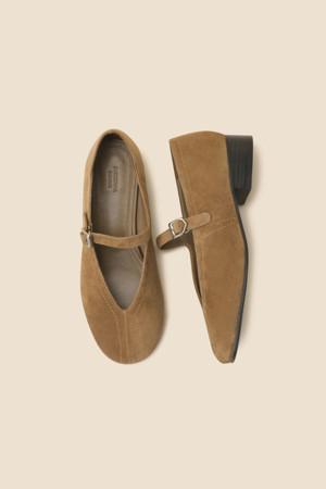 Daily mary jane flats(brown)