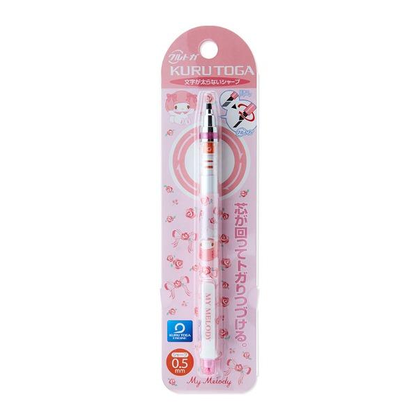 산리오 쿠루토가 샤프 0.5mm : 마이멜로디 장미