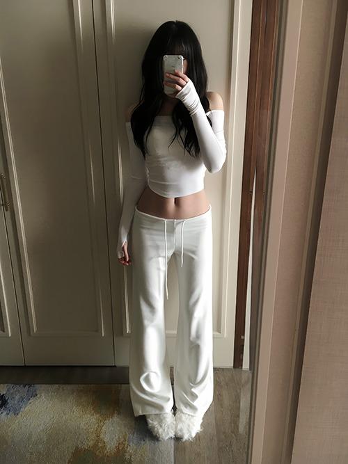 soft cozy pants, 3color