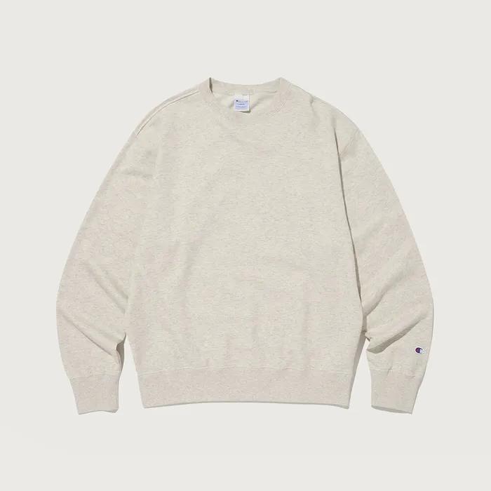 루즈핏 크루넥 스웨트셔츠 Cream