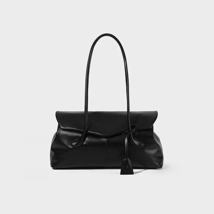 HARICOT FLAP BAG_BLACK [LW267BA14BK]