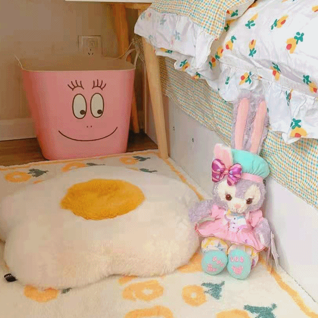 프라이플라워 극세사 방석 쿠션 사무실 책상 홈데코 패브릭