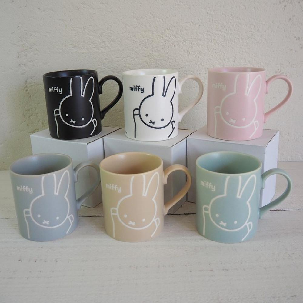 미피 발수 머그컵 6종 머그 컵 찻잔 머그잔 도기컵 miffy